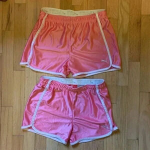 Puma bundle of two roller derby shorts L&XL